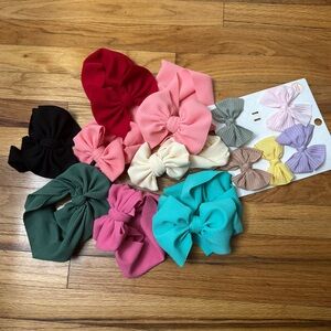 Baby girl hair bow bundle